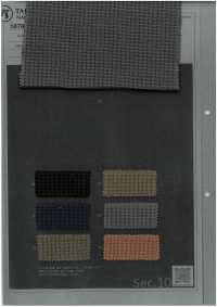 1078609DG 끝부분이 드러나는 실, 촘촘하게 짜인 와플 니트, 빈티지한 느낌의 마감 처리.[원단] 타키사다 나고야(TAKISADA NAGOYA) 서브 사진