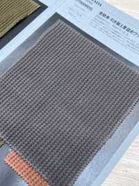 1078609DG 끝부분이 드러나는 실, 촘촘하게 짜인 와플 니트, 빈티지한 느낌의 마감 처리.[원단] 타키사다 나고야(TAKISADA NAGOYA) 서브 사진