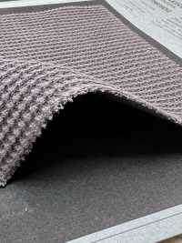 1078609DG 끝부분이 드러나는 실, 촘촘하게 짜인 와플 니트, 빈티지한 느낌의 마감 처리.[원단] 타키사다 나고야(TAKISADA NAGOYA) 서브 사진