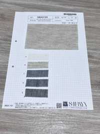SBA5120 L21/1 프렌치 린넨 샴브레이[원단] SHIBAYA 서브 사진