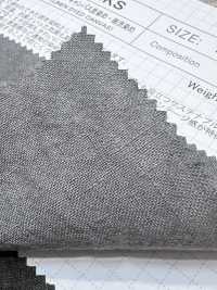 SBY40KS L1/40 린넨 캔버스, 숯 염색 및 감색 염색[원단] SHIBAYA 서브 사진