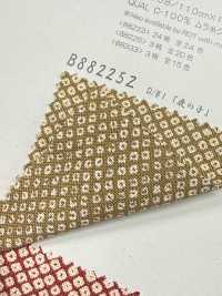 B88225Z 불규칙한 실땀의 일본풍 무늬 반접기 원단 VANCET 서브 사진