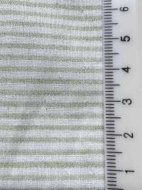 KYC443-2 원사 염색 린넨 - 염색 피케 가로 스트라이프 타카시마 크레이프[원단] 우니 섬유(UNI TEXTILE) 서브 사진