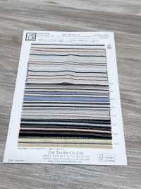KYC667-55-1 면, 레이온, 린넨 도비, 여러 줄무늬 패턴[원단] 우니 섬유(UNI TEXTILE) 서브 사진