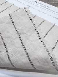 KYC904-ST 면사 염색 성긴 직조 주름 스트라이프[원단] 우니 섬유(UNI TEXTILE) 서브 사진