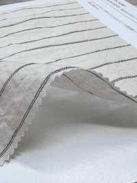 KYC904-ST 면사 염색 성긴 직조 주름 스트라이프[원단] 우니 섬유(UNI TEXTILE) 서브 사진