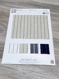 KYC904-ST 면사 염색 성긴 직조 주름 스트라이프[원단] 우니 섬유(UNI TEXTILE) 서브 사진