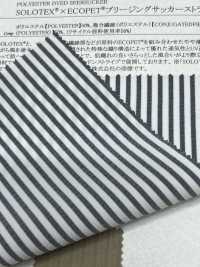 52398 SOLOTEX® ✕ ECOPET® 브리딩 시어서커 ​​스트라이프[원단] SUNWELL 서브 사진