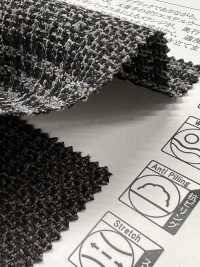 43506 LANATEC®️ 랩 트위드 트윌 글렌 체크[원단] SUNWELL 서브 사진