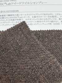 43505 LANATEC®️ 랩 트위드 트윌 샴브레이[원단] SUNWELL 서브 사진