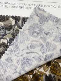 19188 손으로 그린 ​​작은 꽃무늬가 있는 코듀로이 셔츠[원단] SUNWELL 서브 사진