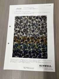 19188 손으로 그린 ​​작은 꽃무늬가 있는 코듀로이 셔츠[원단] SUNWELL 서브 사진