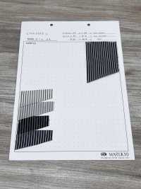 MK3222 코들레인 스트라이프[원단] Marukyo Textile 서브 사진