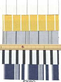 BC3524 40/1 보일 스트라이프, 더블 워셔 가공[원단] COSMO TEXTILE 서브 사진