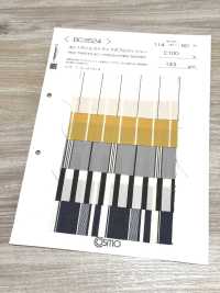 BC3524 40/1 보일 스트라이프, 더블 워셔 가공[원단] COSMO TEXTILE 서브 사진