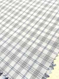 BC3599 드라이 워셔 가공 처리된 유기농 면 체크 패턴.[원단] COSMO TEXTILE 서브 사진