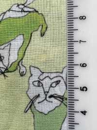 SHU-110-2 60개의 잔디밭 잉크젯 PT 고양이[원단] 홋코(HOKKOH) 서브 사진