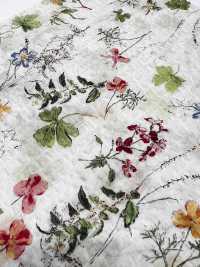 7027-630-2 80 Lawn Miracle Wave Botanical Print[원단] 홋코(HOKKOH) 서브 사진