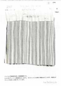 2907 요리(주름 크레이프) 스트라이프[원단] FINE TEXTILE 서브 사진