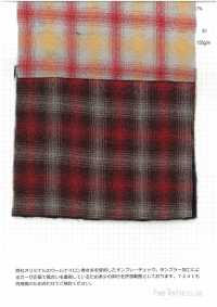7236 울 거즈 옴브레 체크[원단] FINE TEXTILE 서브 사진