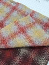 7236 울 거즈 옴브레 체크[원단] FINE TEXTILE 서브 사진