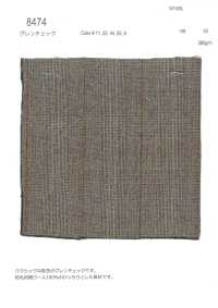 8474 글렌 체크[원단] FINE TEXTILE 서브 사진