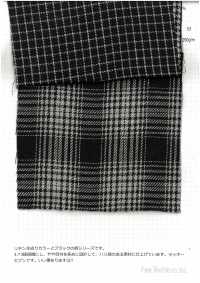 7777 다크 체크 트윌 린넨[원단] FINE TEXTILE 서브 사진