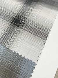 4SG023(3) 재생 폴리에스테르 옴브레 체크[원단] 샴브레이(CHAMBRAY) 서브 사진