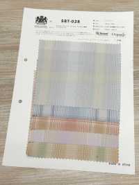 SBT-028 40/1 오가닉 TENCEL™ 리오셀 섬유 트윌 체크[원단] 쿠와무라 섬유(KUWAMURA) 서브 사진
