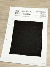 HK9070BW 면 일본 종이 비엘라 먹물 코팅, 원워시[원단] KOYAMA 서브 사진