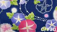 AP65101 료카 프린트 도비 (원통 말이)[원단] COSMO TEXTILE 서브 사진