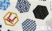AP65102 일본풍 시원한 프린트 도비 (롤)[원단] COSMO TEXTILE 서브 사진