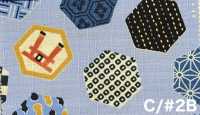 AP65102 일본풍 시원한 프린트 도비 (롤)[원단] COSMO TEXTILE 서브 사진