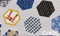 AP65102 일본풍 시원한 프린트 도비 (롤)[원단] COSMO TEXTILE 서브 사진
