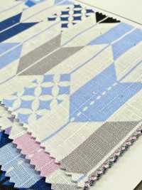 AP65102 일본풍 시원한 프린트 도비 (롤)[원단] COSMO TEXTILE 서브 사진