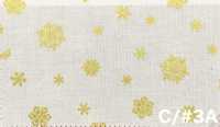 AP65802 Merry Christmas GOLD 프린트 광목 (롤)[원단] COSMO TEXTILE 서브 사진
