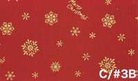 AP65802 Merry Christmas GOLD 프린트 광목 (롤)[원단] COSMO TEXTILE 서브 사진
