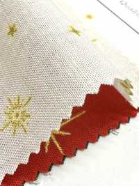 AP65802 Merry Christmas GOLD 프린트 광목 (롤)[원단] COSMO TEXTILE 서브 사진