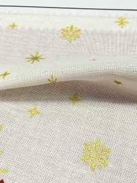 AP65802 Merry Christmas GOLD 프린트 광목 (롤)[원단] COSMO TEXTILE 서브 사진