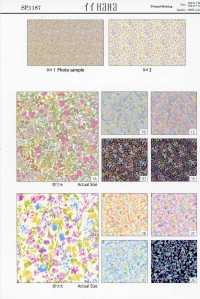 SP1187 작은 꽃무늬 광목 프린트 (롤)[원단] COSMO TEXTILE 서브 사진
