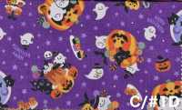 SP6515 HAPPY HALLOWEEN 프린트 광목 (통롤)[원단] COSMO TEXTILE 추가 이미지