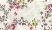 RU2530 RURU BOUQUET Rose Wreath 프린트 광목 (롤)[원단] COSMO TEXTILE 추가 이미지