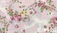 RU2530 RURU BOUQUET Rose Wreath 프린트 광목 (롤)[원단] COSMO TEXTILE 추가 이미지
