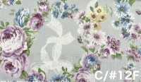 RU2530 RURU BOUQUET Rose Wreath 프린트 광목 (롤)[원단] COSMO TEXTILE 추가 이미지