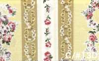 RU2530 RURU BOUQUET Rose Wreath 프린트 광목 (롤)[원단] COSMO TEXTILE 추가 이미지