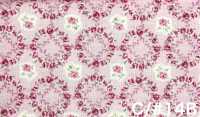 RU2530 RURU BOUQUET Rose Wreath 프린트 광목 (롤)[원단] COSMO TEXTILE 추가 이미지