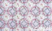 RU2530 RURU BOUQUET Rose Wreath 프린트 광목 (롤)[원단] COSMO TEXTILE 추가 이미지