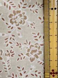 RU2530 RURU BOUQUET Rose Wreath 프린트 광목 (롤)[원단] COSMO TEXTILE 추가 이미지
