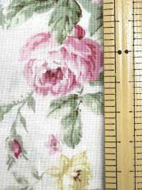 RU2530 RURU BOUQUET Rose Wreath 프린트 광목 (롤)[원단] COSMO TEXTILE 추가 이미지