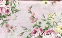 RU2530 RURU BOUQUET Rose Wreath 프린트 광목 (롤)[원단] COSMO TEXTILE 추가 이미지